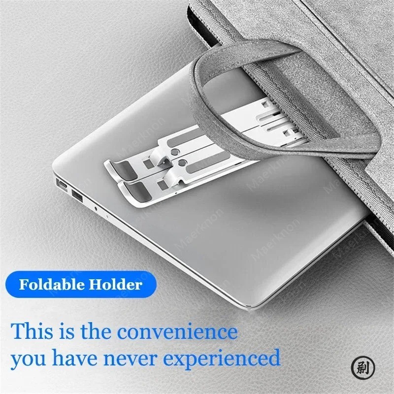 Portable Laptop Notebook Ipad Computer Multi-Angle Adjustable Foldable Stand