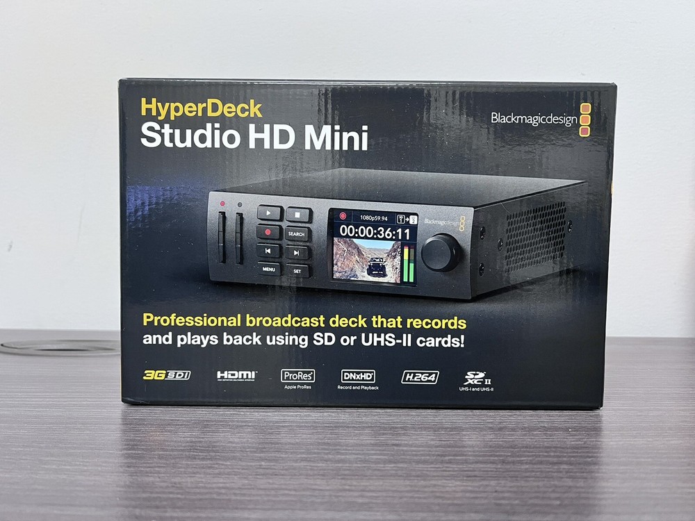 Blackmagic HyperDeck Studio HD Mini (BMD-HYPERD/ST/DAHM)