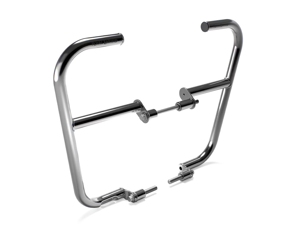 Genuine Royal Enfield Silver Large Engine Guard 1990504 Interceptor & Conti.
