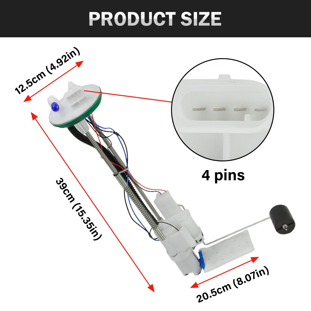 Fuel Pump 709001189 For Can Am Defender HD5 HD7 HD8 HD9 HD10 MAX 2016-2024