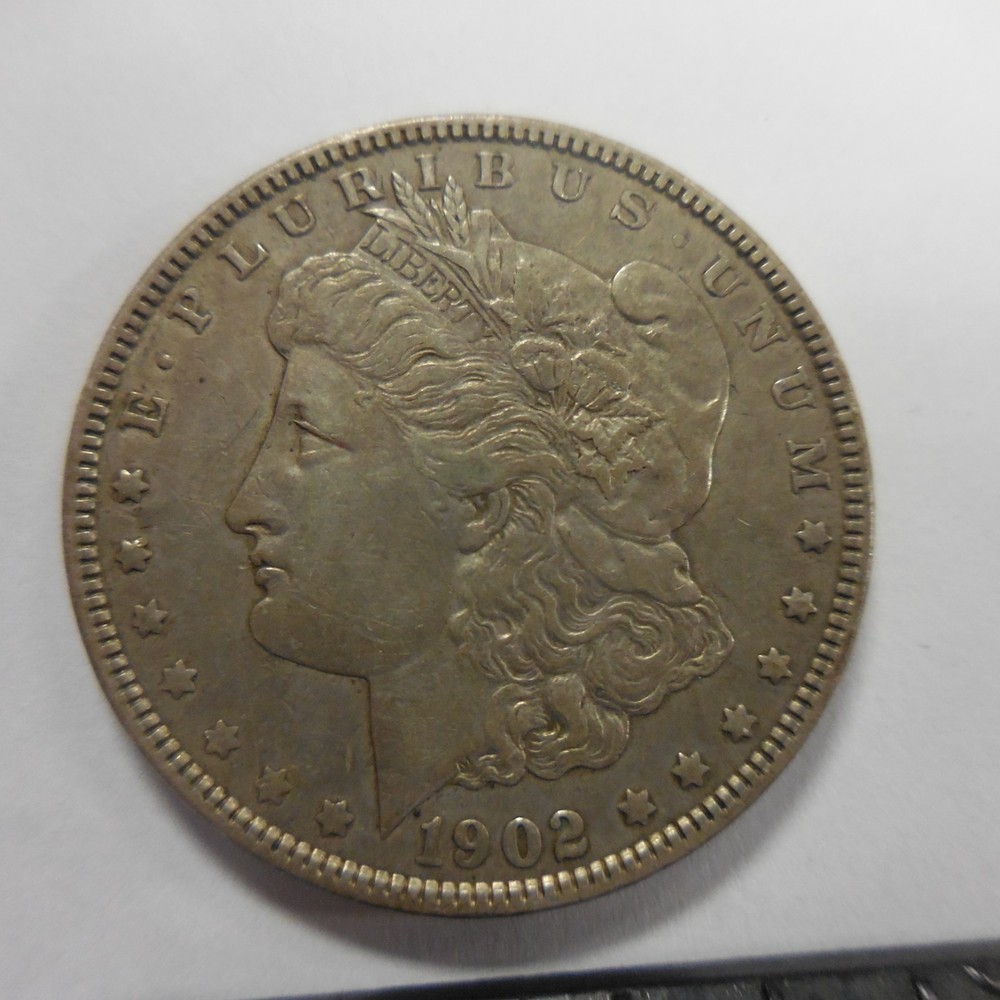 1902 US Morgan Silver Dollar