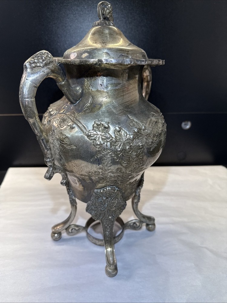 Vintage Alda's Samovar Silver Plated