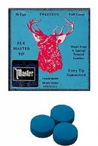 ELK MASTER TWENTY TIPS 14MM "SOFT" CUE TIPS