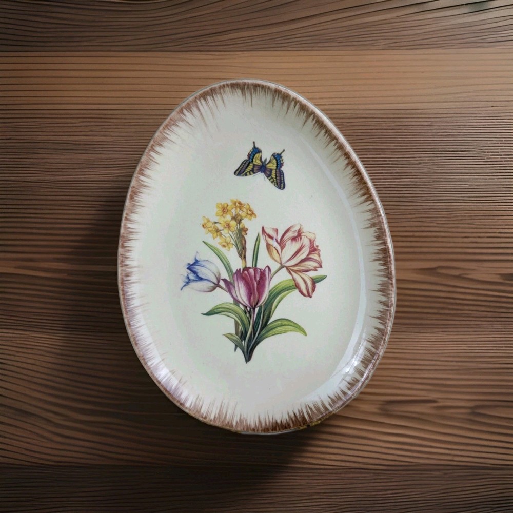 Easter Dinnerware Lot - Egg Shaped, Tulips, Bunny