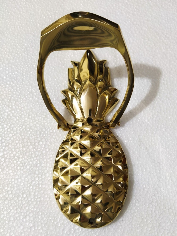 Brass Pineapple Door Knocker Solid Brass Knocker