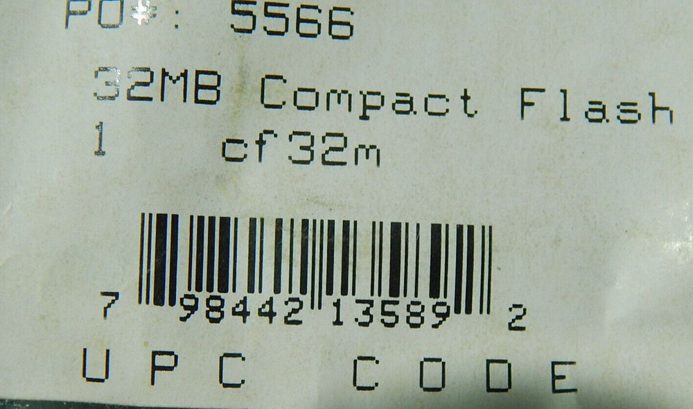 New Sealed VIKING COMPACT FLASH MEMORY CARD, CF32M