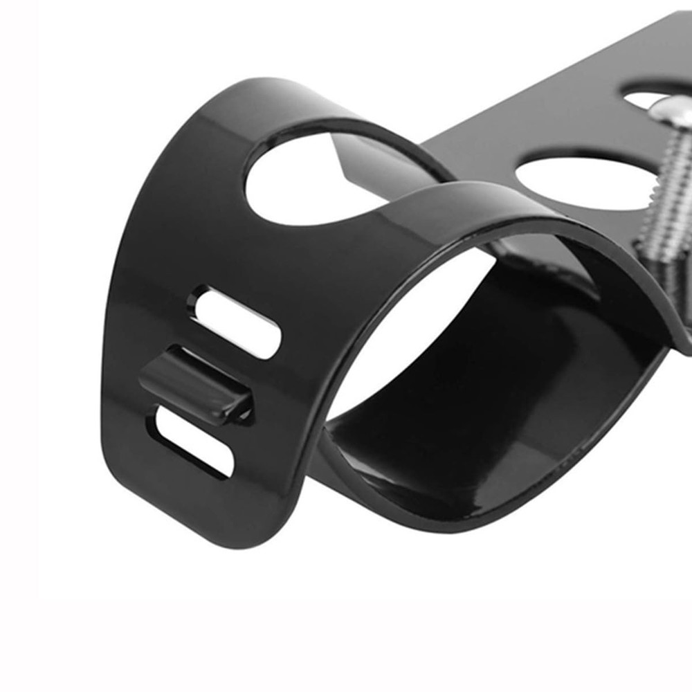 Motorcycle Headlight Bracket,Universal Headlight Ear Brackets, 2pcs Black