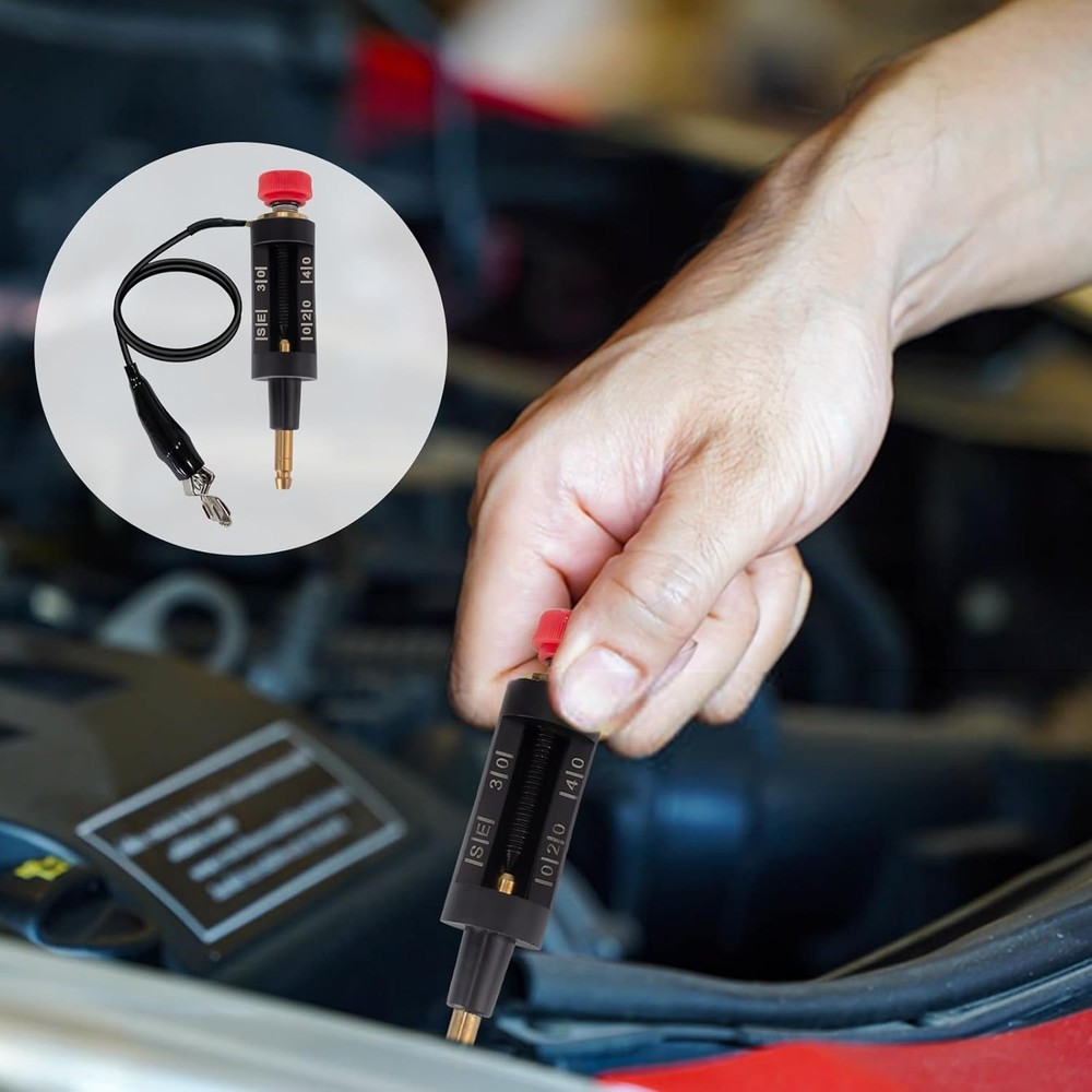 Spark Plug Tester, Adjustable Ignition Coil Tester System, Coil Pack Tester, Spa