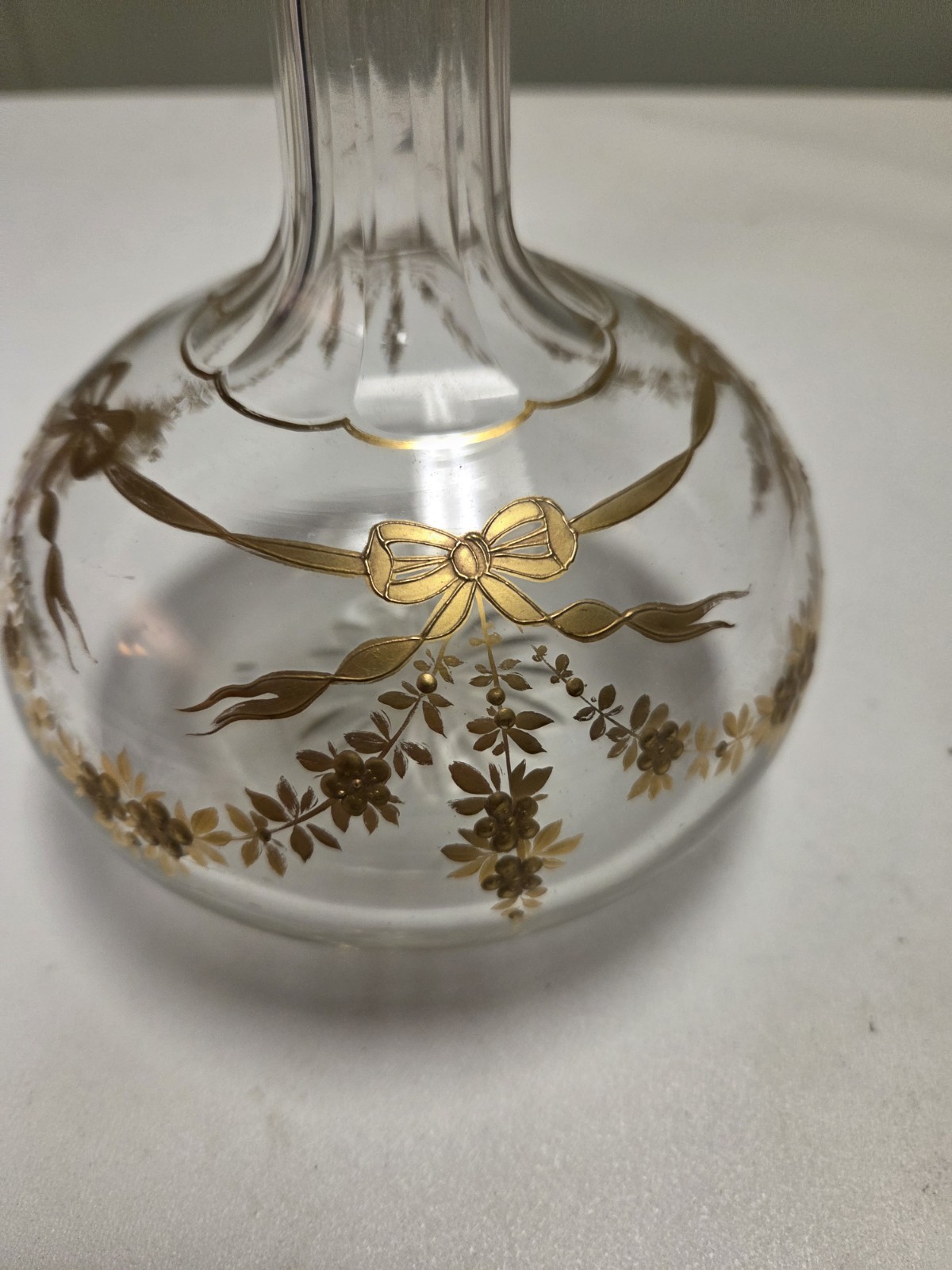 MOSER BOHEMIAN CRYSTAL DECANTER