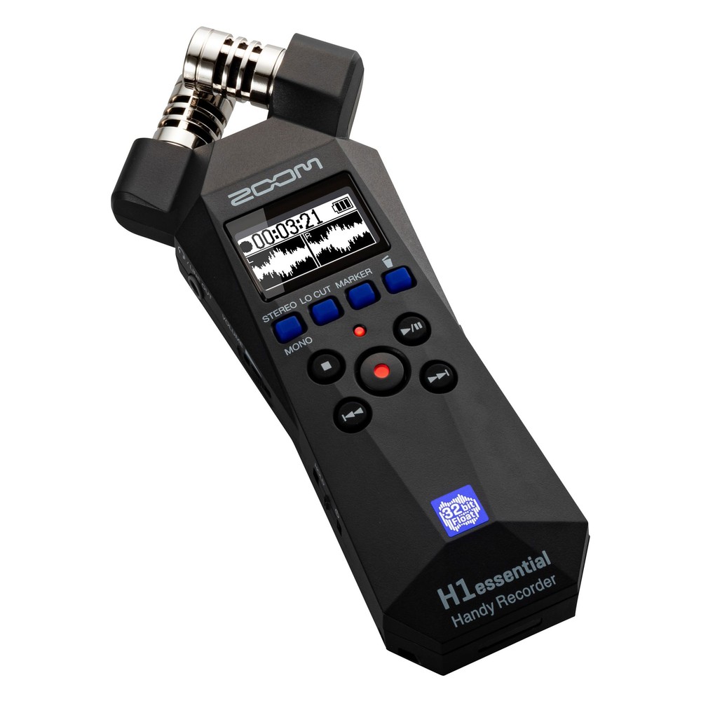 Zoom H1essential 2-Track 32-Bit Float Portable Audio Recorder