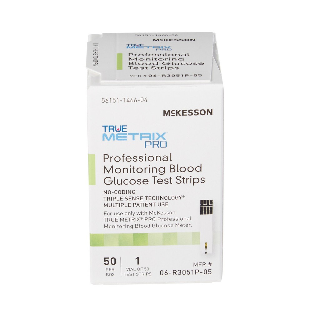 True Metrix Glucose Test Strips, 50 Count