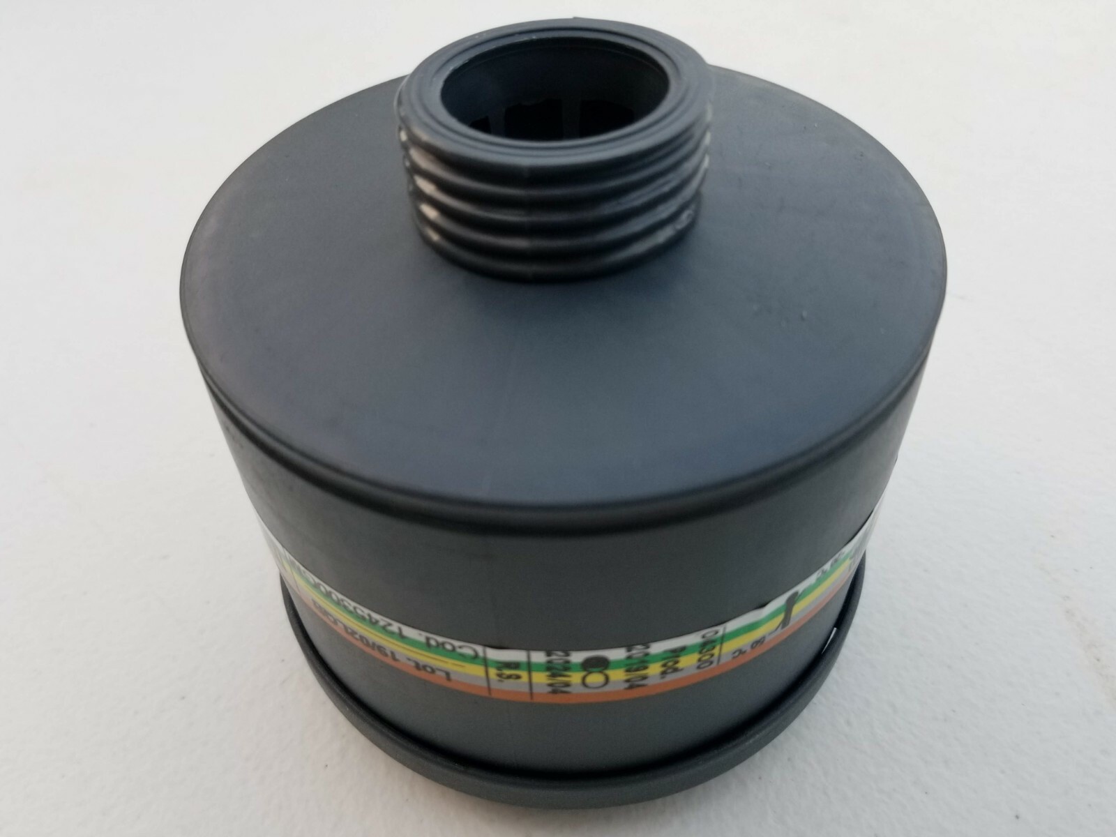 NATO 40mm NBC/CBRN Gas Mask Filter 3-Pak Newest Avail 5yr Shelf-Life Exp 4/2027