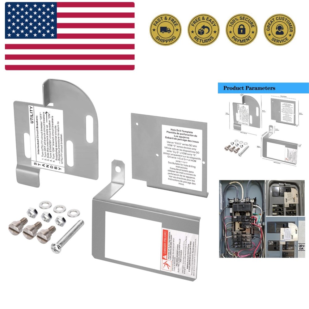 Homeline Generator Interlock Kit for 150A-225A Load Centers