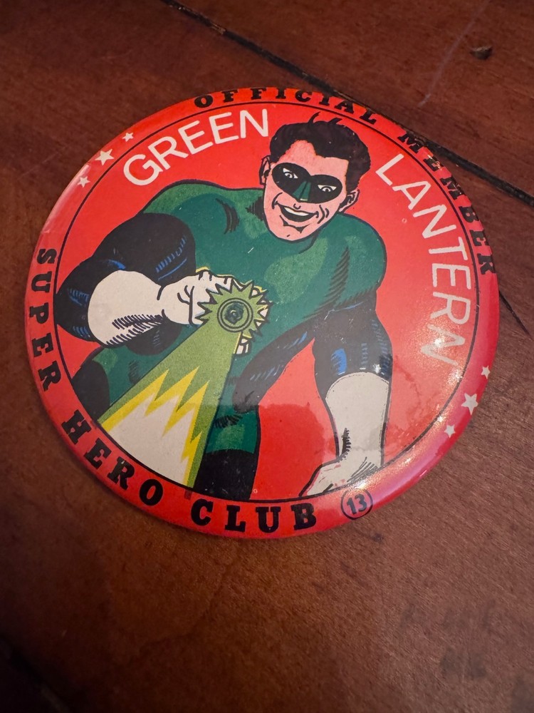 1966 Green Lantern Pin - Button World