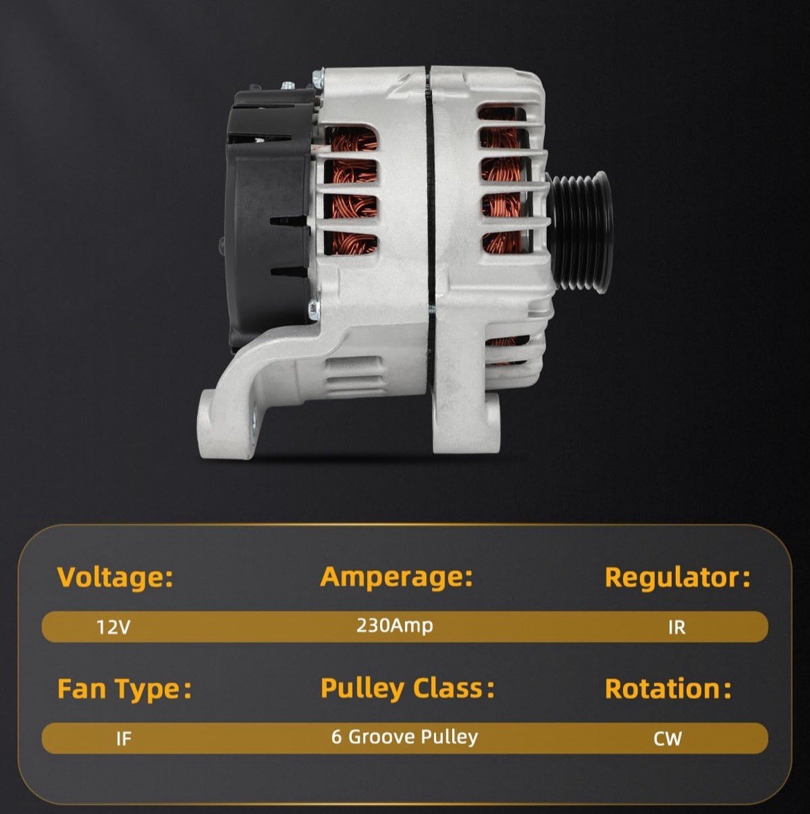 Alternator for 21543 Alternators Fit for BMW for X5 3.0L 2014-2018