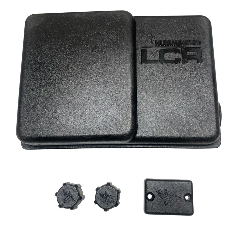Humminbird LCR 4000 Fish Finder Depth Cover Knobs Cable Guide