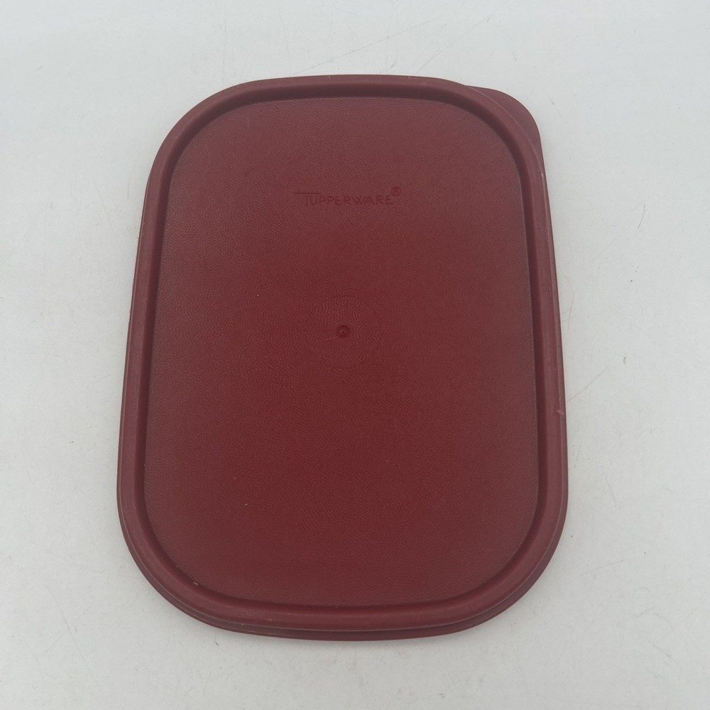 Tupperware Modular Mate Paprika Seal ONLY Replacement Lid Rectangular Oval 739-4