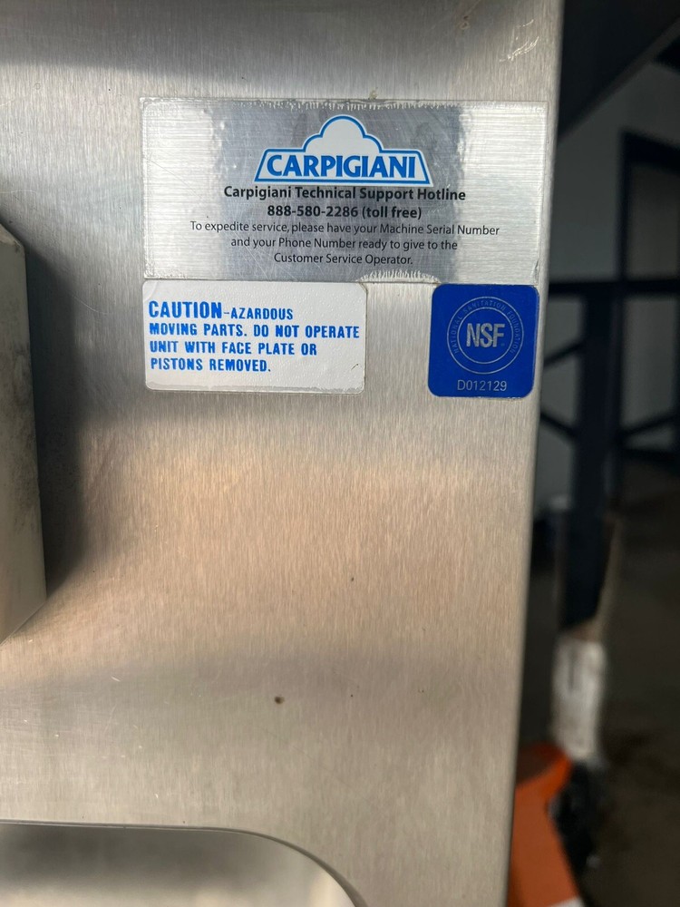 ICE CREAM MACHINE Carpigiani used