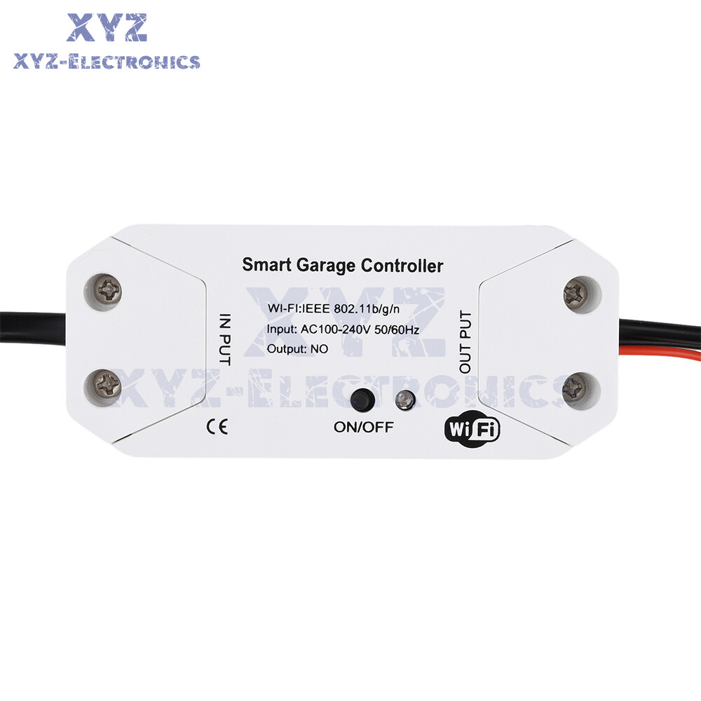 WiFi Smart Garage Door Opener Wireless APP Remote Controller Timer Voice Control