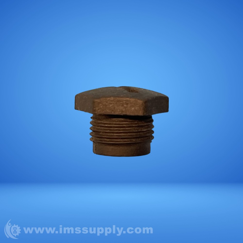 Hex Black Slotted Plug FNIP