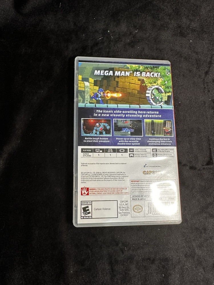 Mega Man 11 - Nintendo Switch Case Only