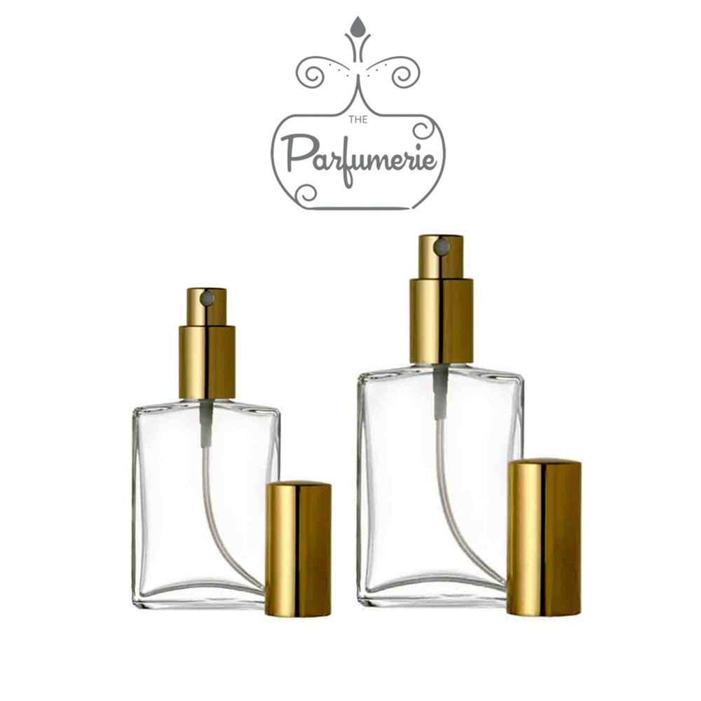 Luxury Perfume Bottle, Spray Bottle, Refillable Atomizer, Empty 1/2, 1, 2 & 4 oz