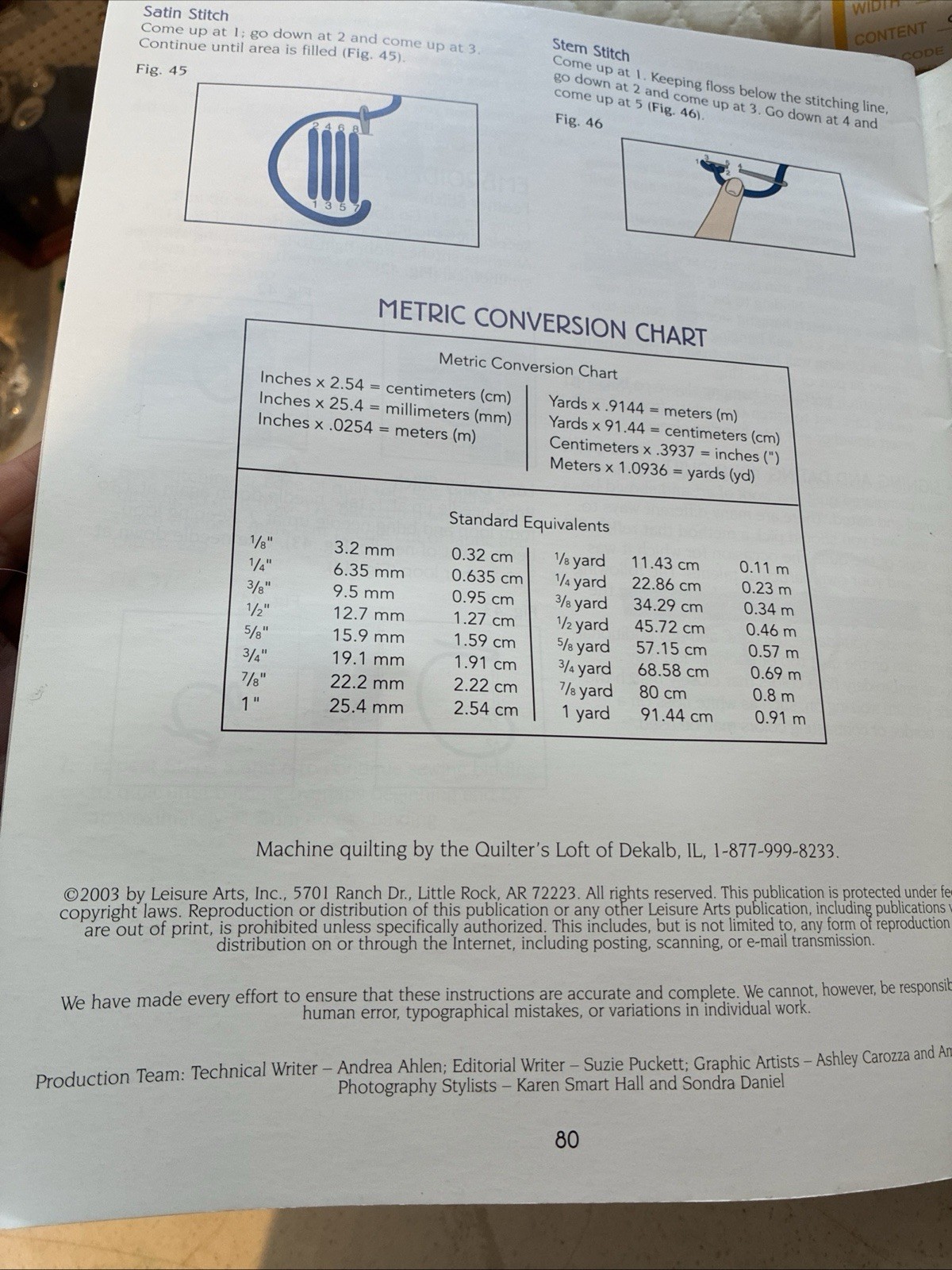 Portable Quilting Organizer Case Kit w Fabric Thread Clips Pattern