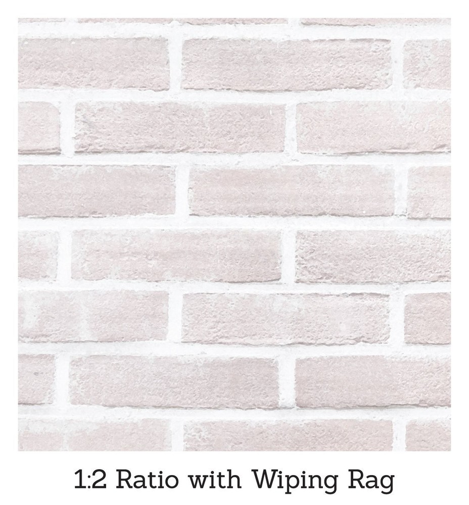 Giani Brick Transformations Whitewashed Kit for Fireplace & Brick Walls
