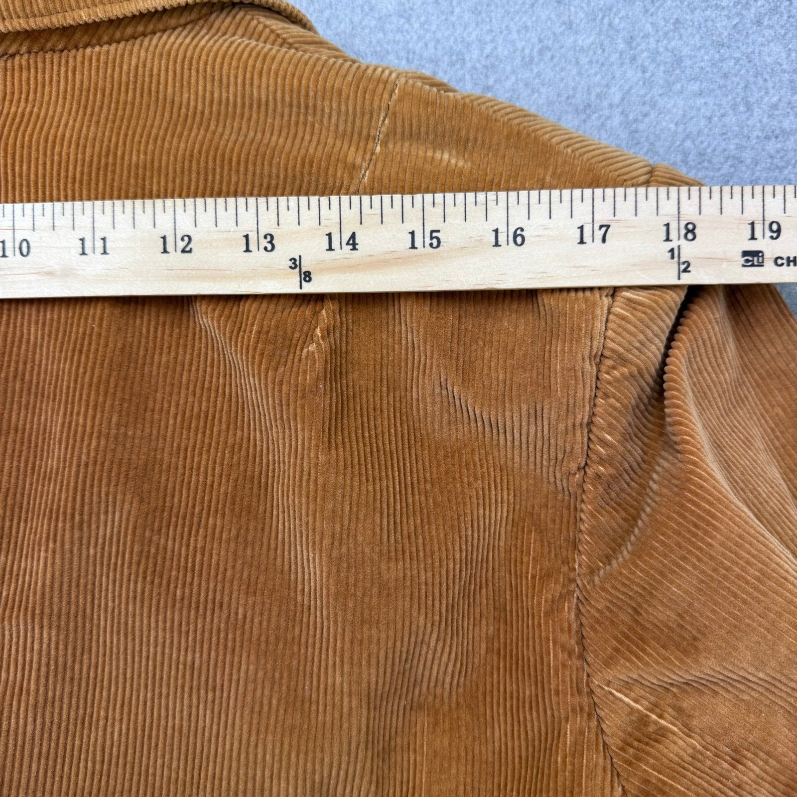 Vintage 70s Danlee Corduroy Sport Coat Blazer Brown Wide Wale Mens 40 Preppy Ivy