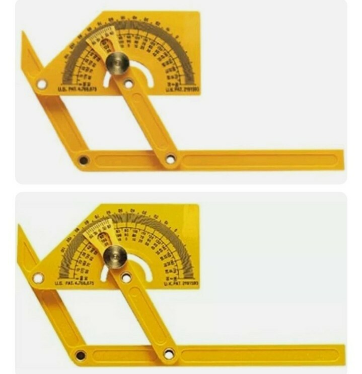 2 Pack Plastic Protractor,No 29,  General Tools Mfg