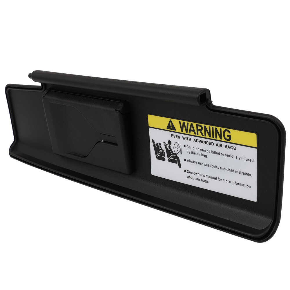 Left Driver Side Sun Visor Black For 2006-2015 Mazda MX-5 Miata