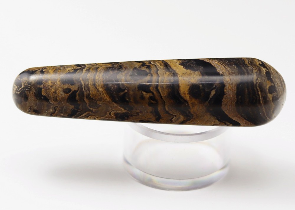 Polished Stromatolite Massage Wand (MSC611)