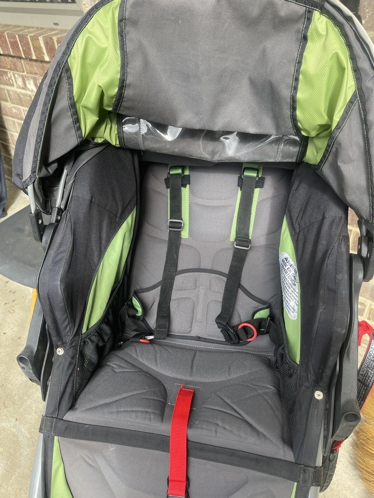 bob revolution stroller Single Green Gray