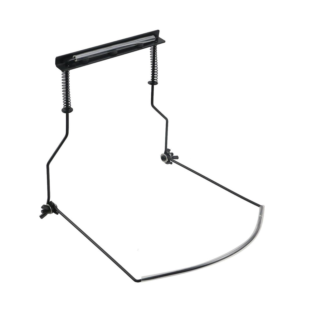 Durable Adjustable Suitable 10 Hole Harmonica Neck Rack Mount Holder Stand Iron