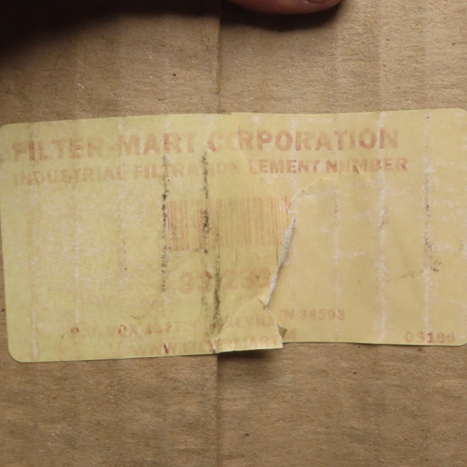 Filter-Mart 33-2311 Hydraulic Filter Element 3" x 2-1/2" Threaded Stainless Mesh