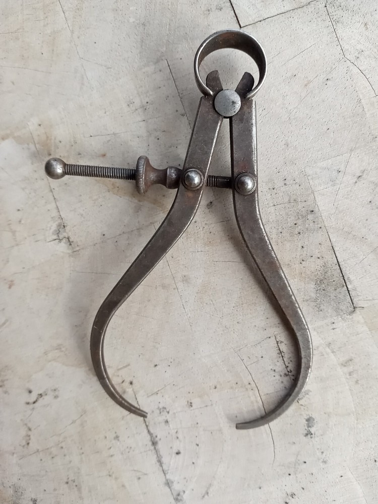 Vtg 4 Starrett Spring Type Outside/Inside Caliper/Divider Quick Spring Nut