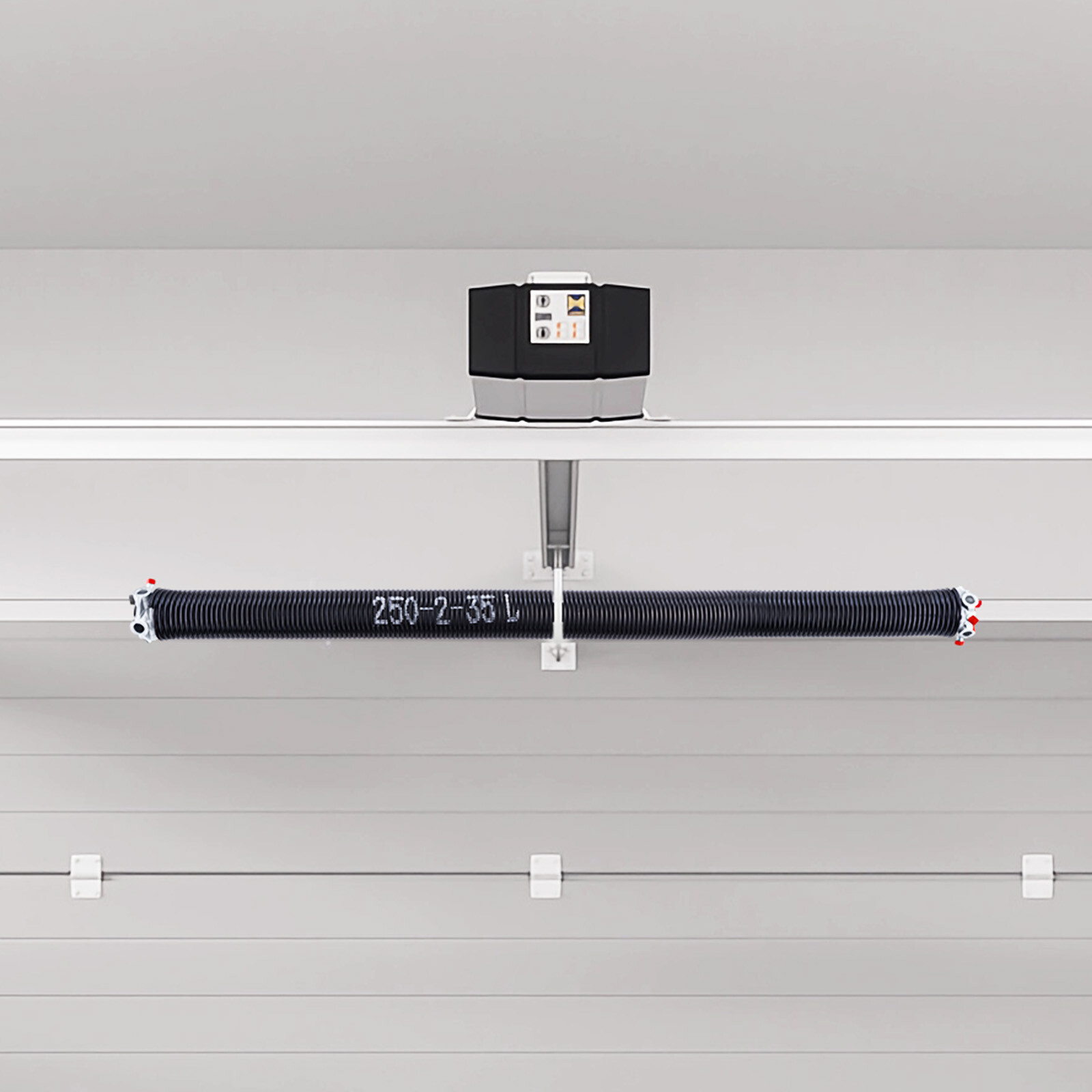 Garage Door Torsion Springs Pair of 0.250 x 2 x 35 inch with Winding Bars