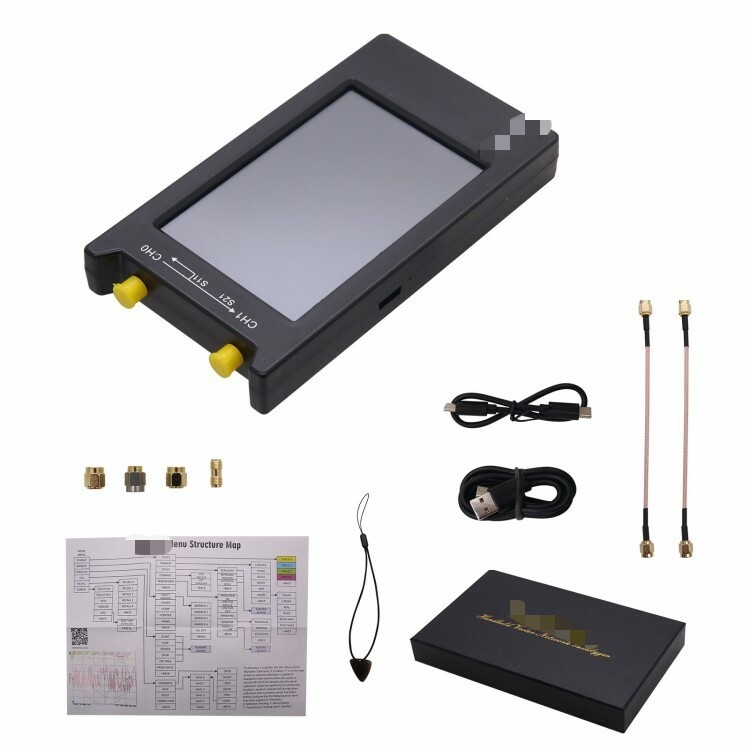 50KHz-1.5GHz Vector Network Analyzer W/ 4" LCD for UHF Antenna