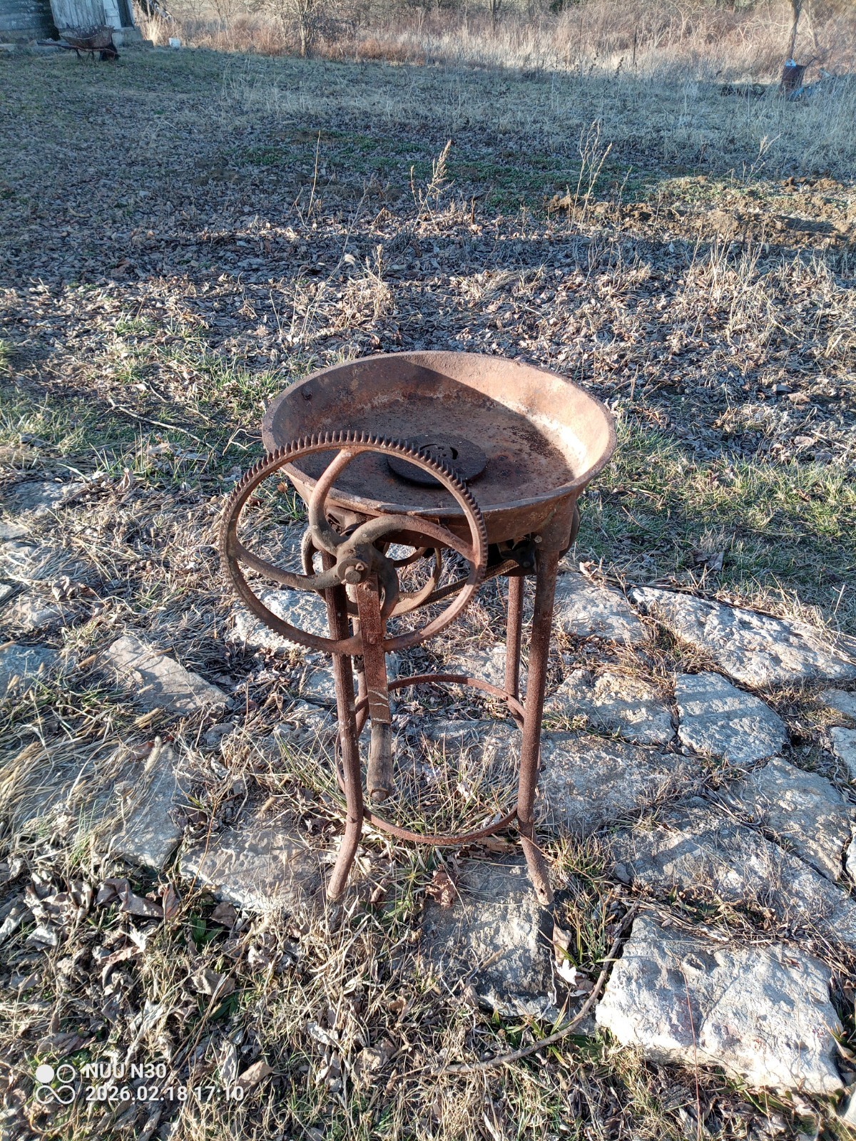 Vintage Coal Fired Forge Rivet Forge Blacksmithing Knife Making, Horse Shoes