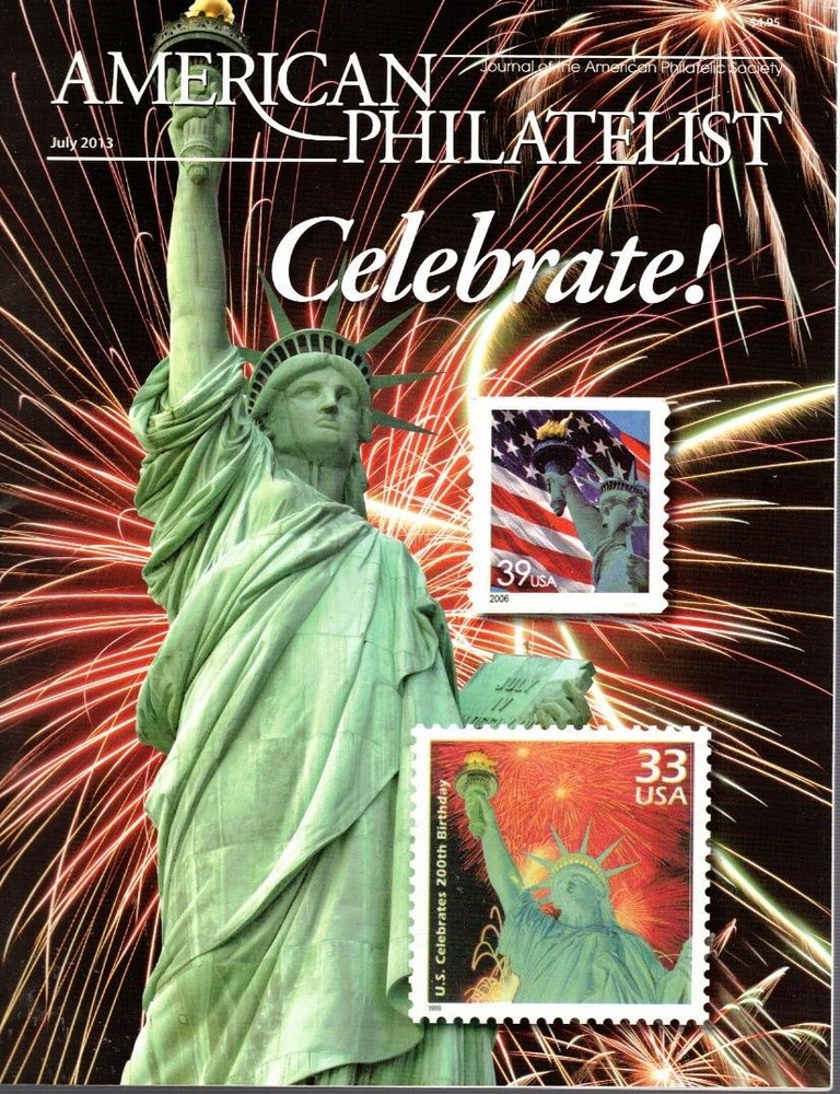AMERICAN PHILATELIST 12 ISSUES 2013 ~ 1200 pages ~ Stamps, Covers, US, Worldwide