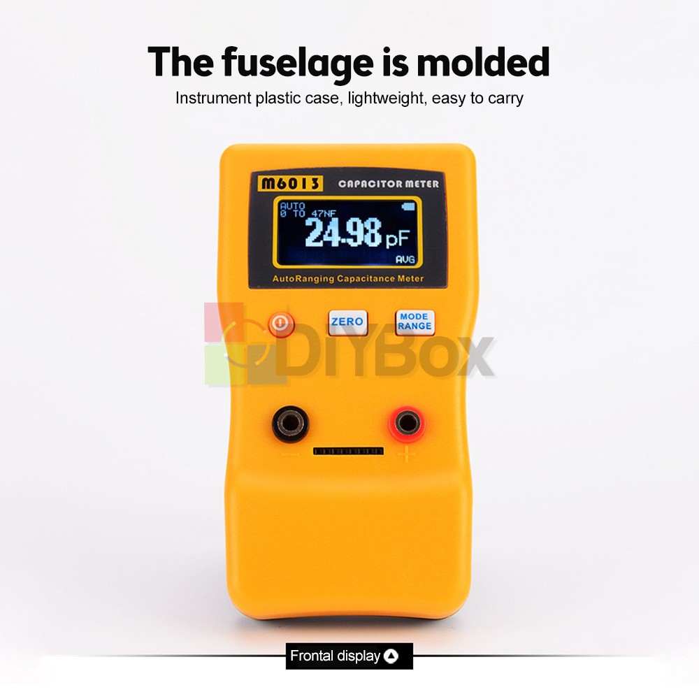 Handheld Automatic Range Digital Capacitance Meter M6013 High-Precision Tester