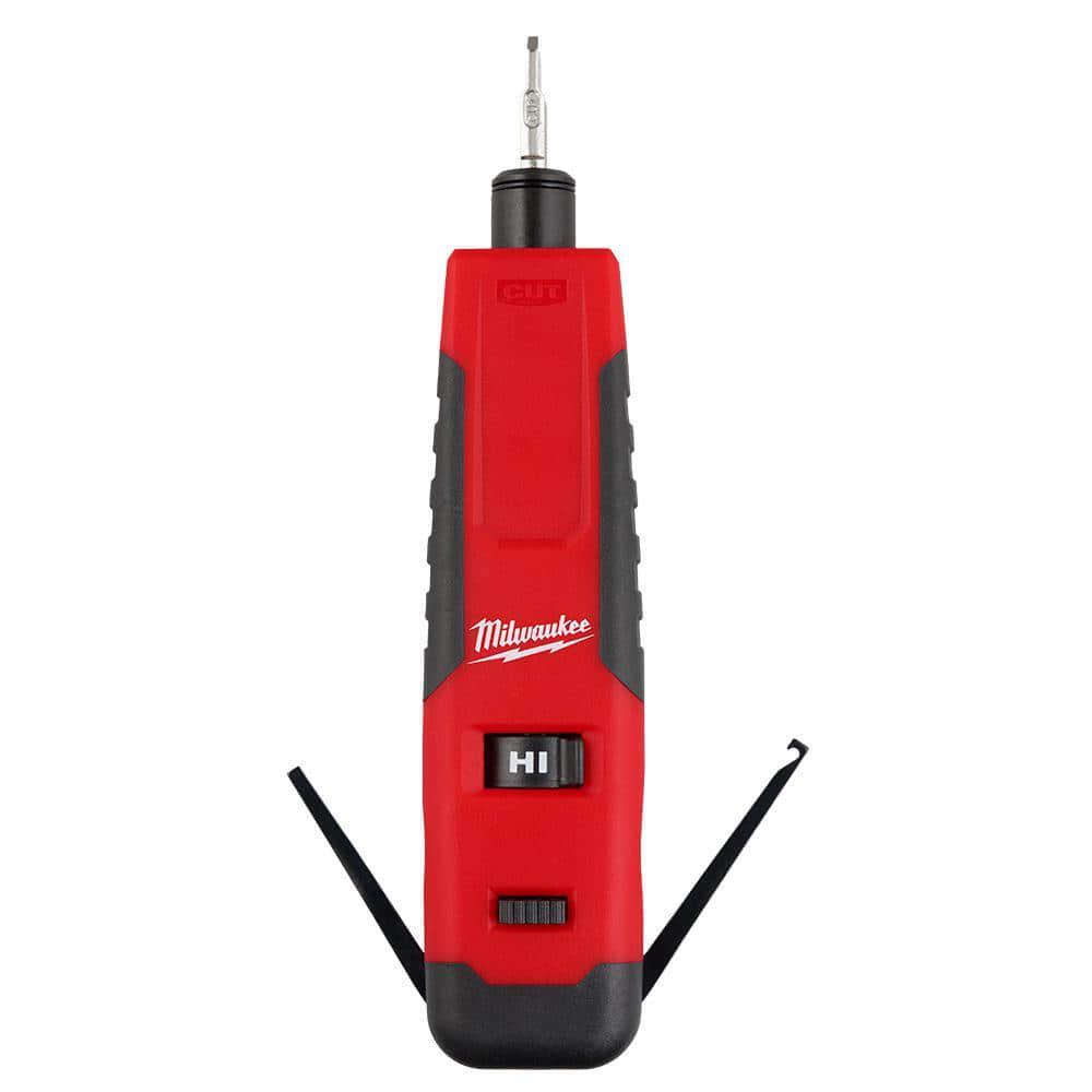 Impact Punchdown Tool Spring Loaded Punches Consistent Terminations Non Slip