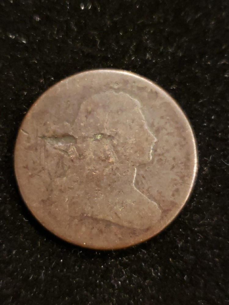 1801 Large cent S-223. Please Read The Description. (RHV-427)