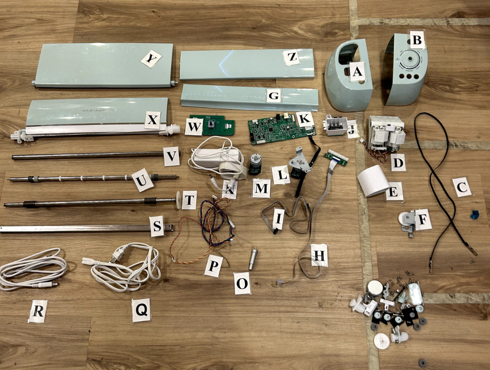 Replacement parts for Cricut explore air 2 (S)