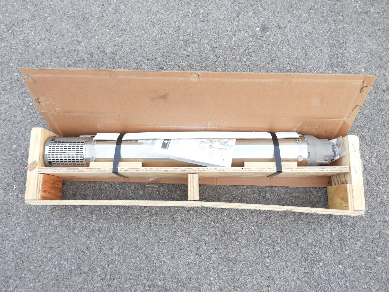 New Franklin 97160325007, 6" Submersible Turbine Pump 25 HP 325 GPM 6-Stage