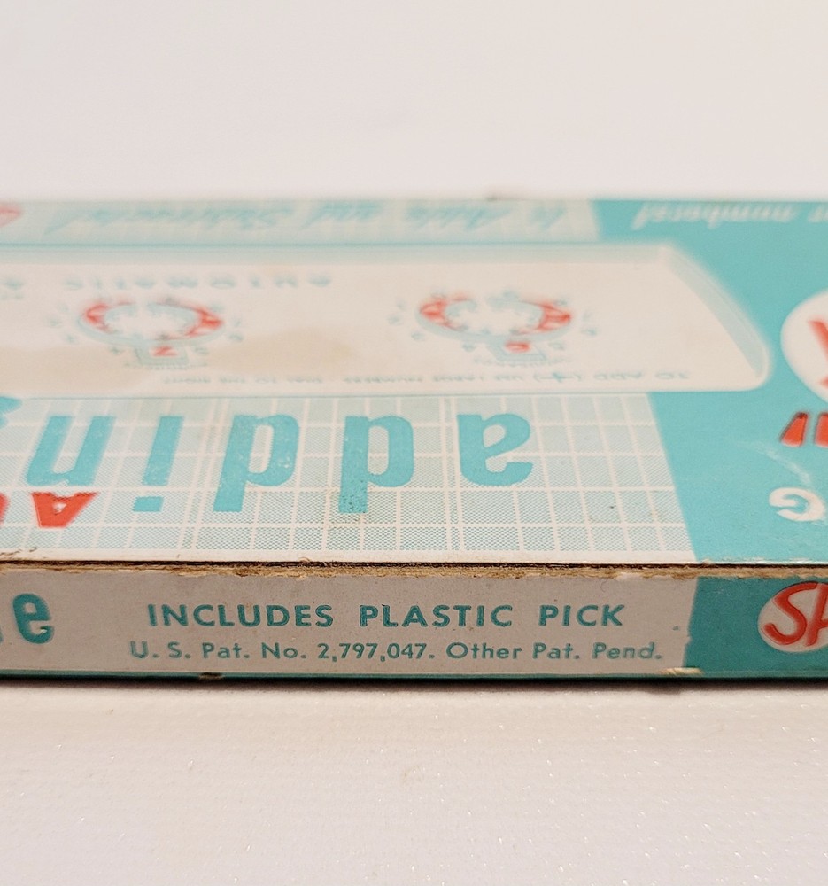 VTG STERLING "ADD IT" AUTOMATIC ADDING MACHINE--WITH BOX AND STYLUS