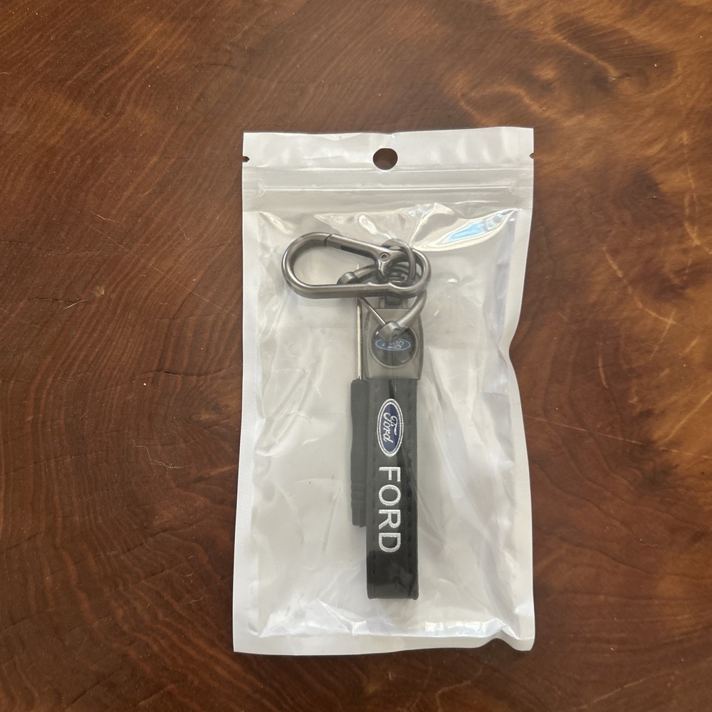 Ford Keychain Real Leather