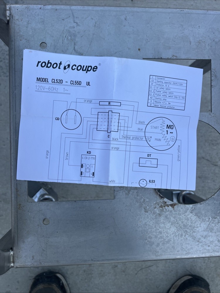 Robot Coupe Stand Only CL55D US