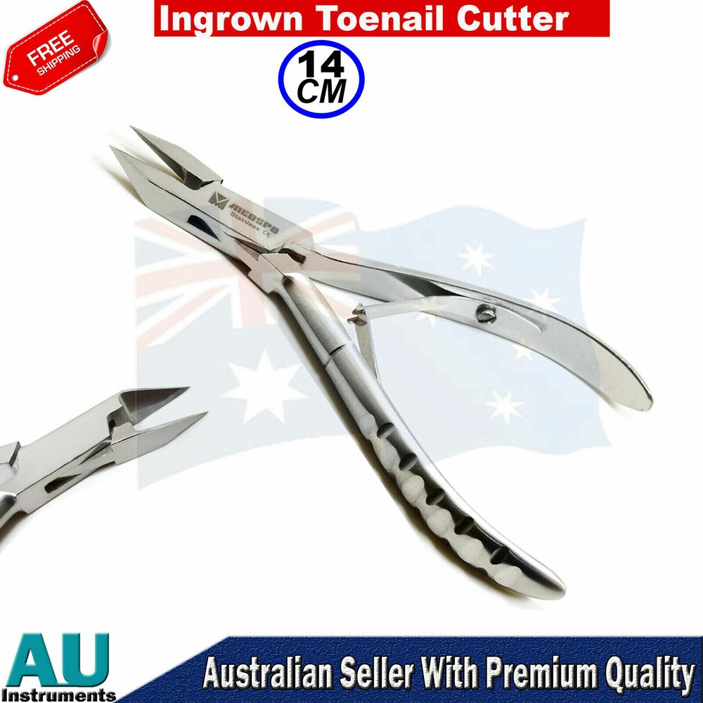 Toe Ingrown Nail Cutter Podiatry & Manicure Nails Pusher Gouges Cuticle Tools