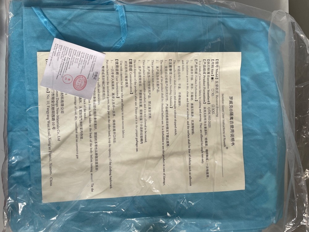surgical gown reusable (10 pack)